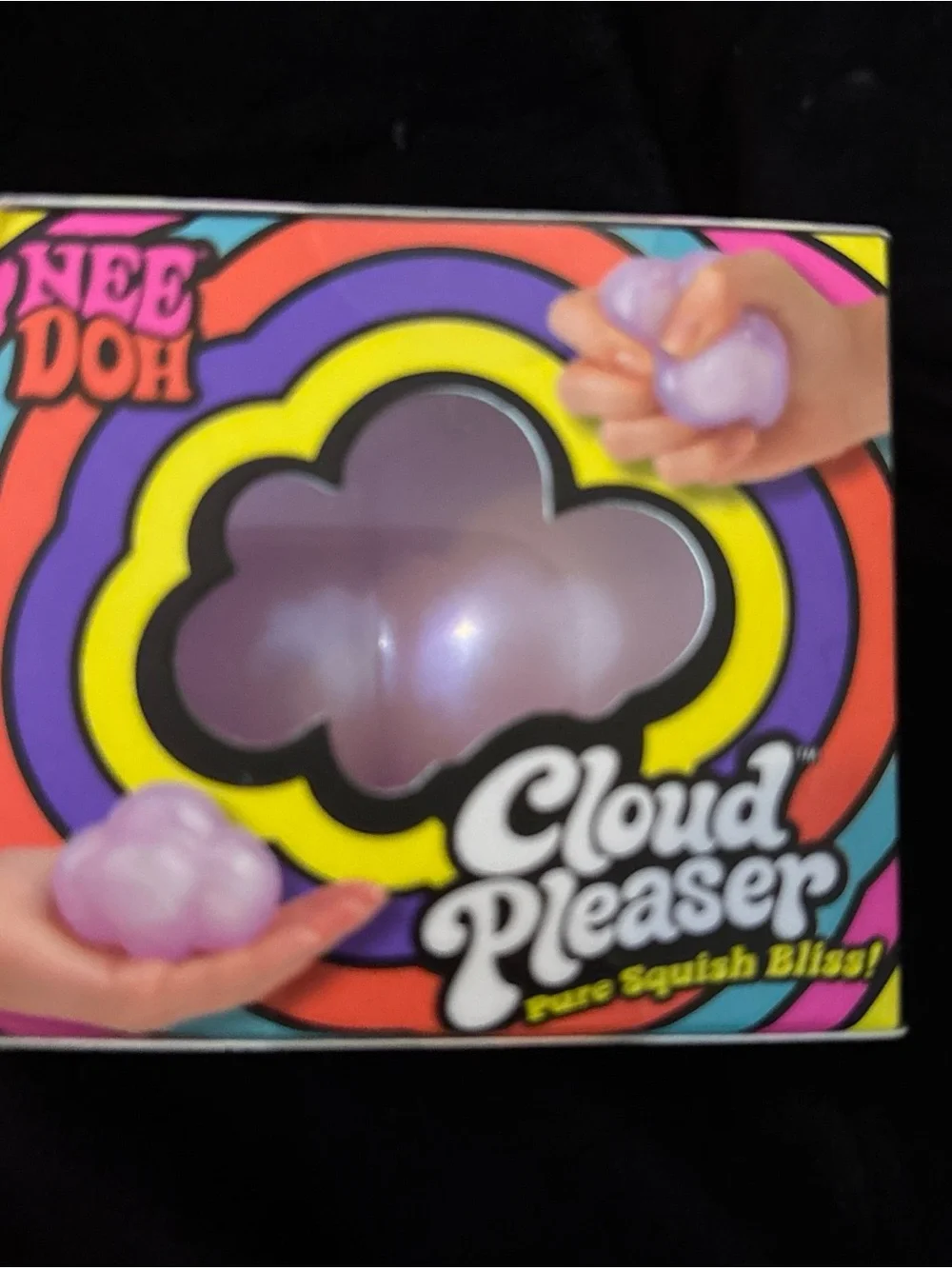 Cloud Pleaser Soft Squish - Iridescent Lavender Cloud
